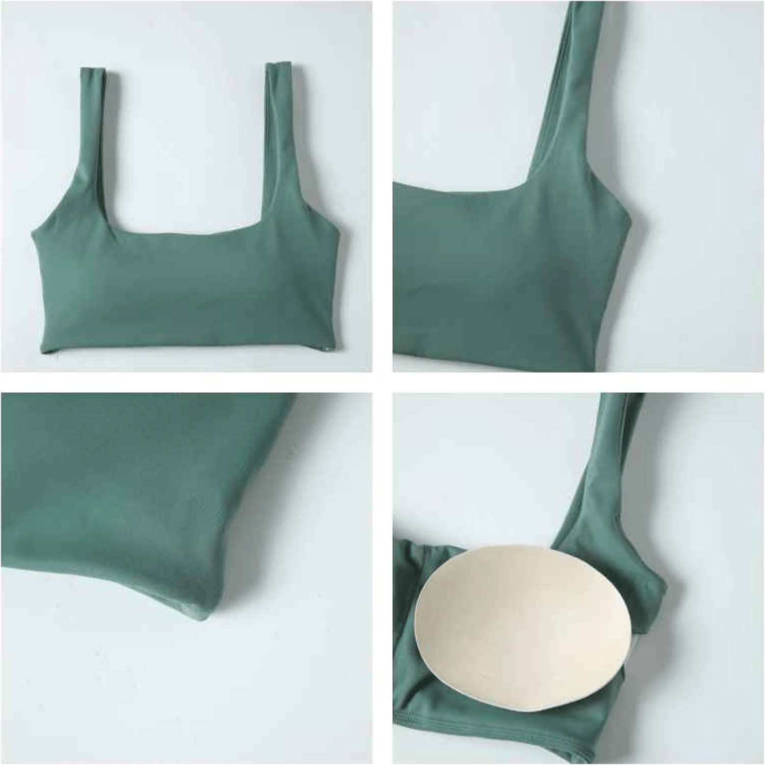 Structure multicouche brassière sport femme protection zones sensibles