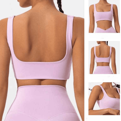 Système soutien exceptionnel brassière sport femme répartition pression uniforme