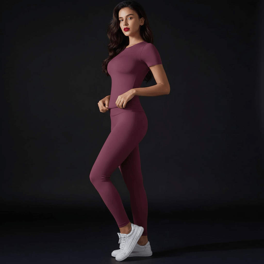 Technologie tissu respirant yoga tenue évacuation humidité