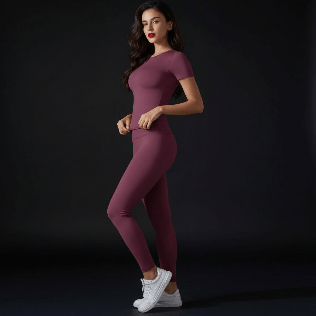 Technologie tissu respirant yoga tenue évacuation humidité