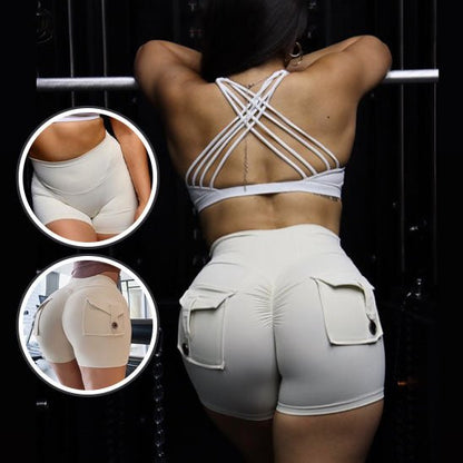 Tissu technique du short sport femme, respirabilité et confort pour le bien-être