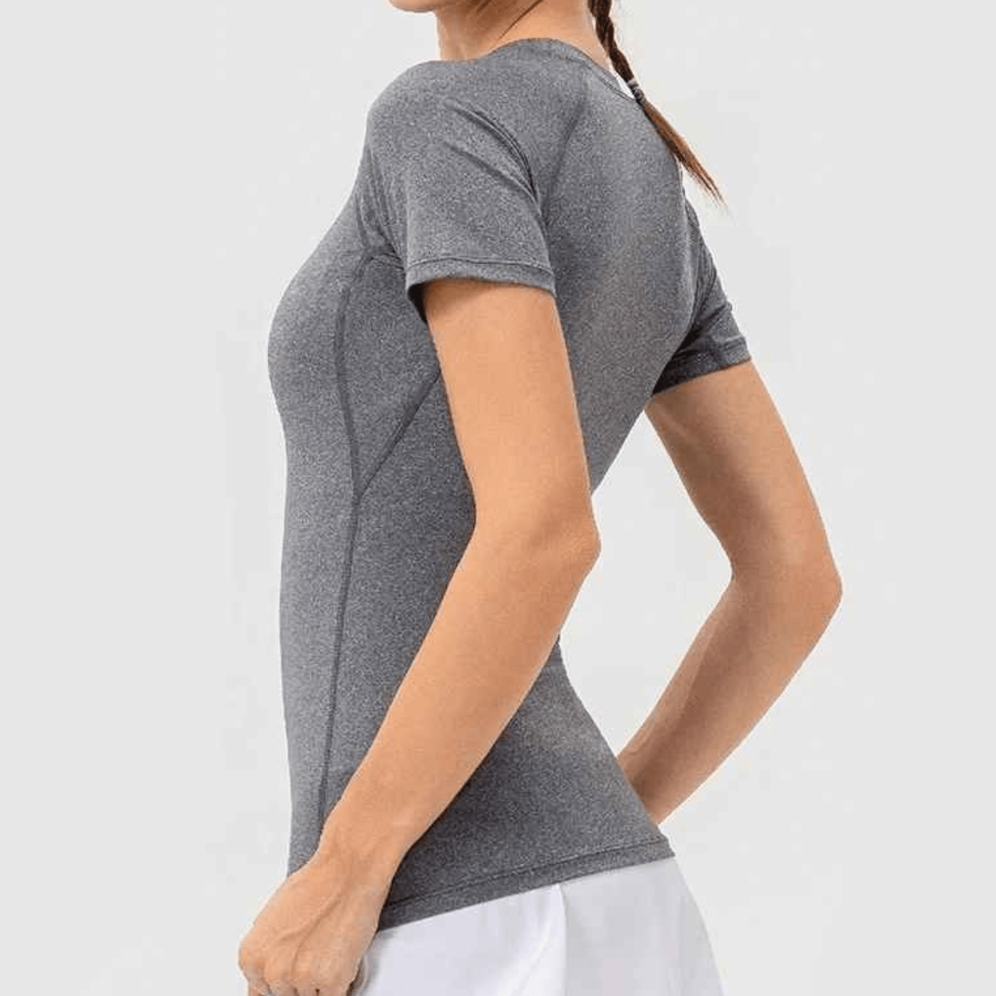 Yoga t shirt compression extensible 4D souplesse liberté