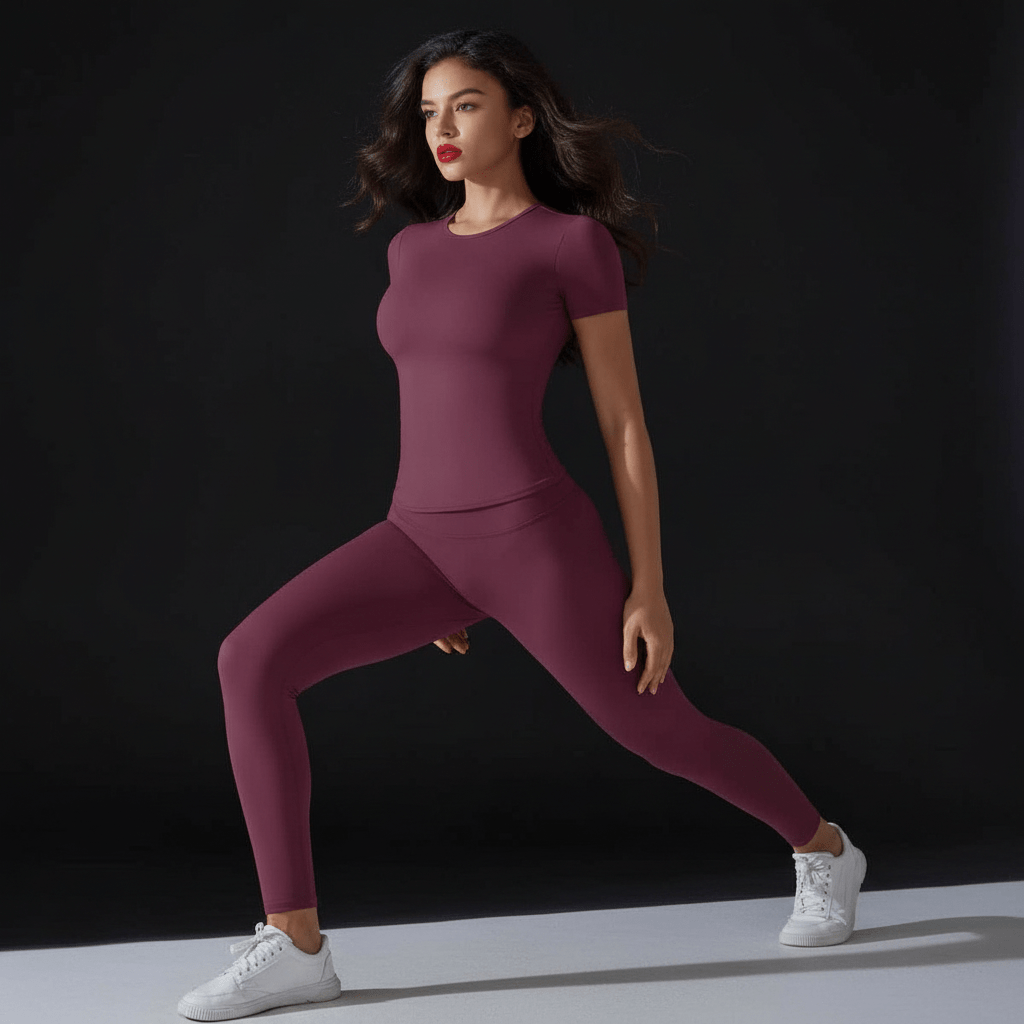 Yoga outfit ensemble premium respirabilité optimale