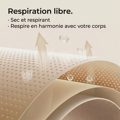 Maille respirante de la brassière running : tissu sec et aéré