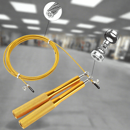 corde à sauter - jumpropecrossfit - or résistante