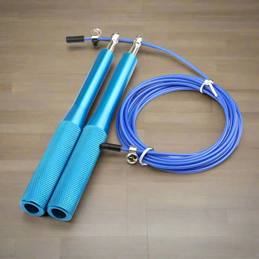 corde à sauter - jumpropecrossfit- bleue