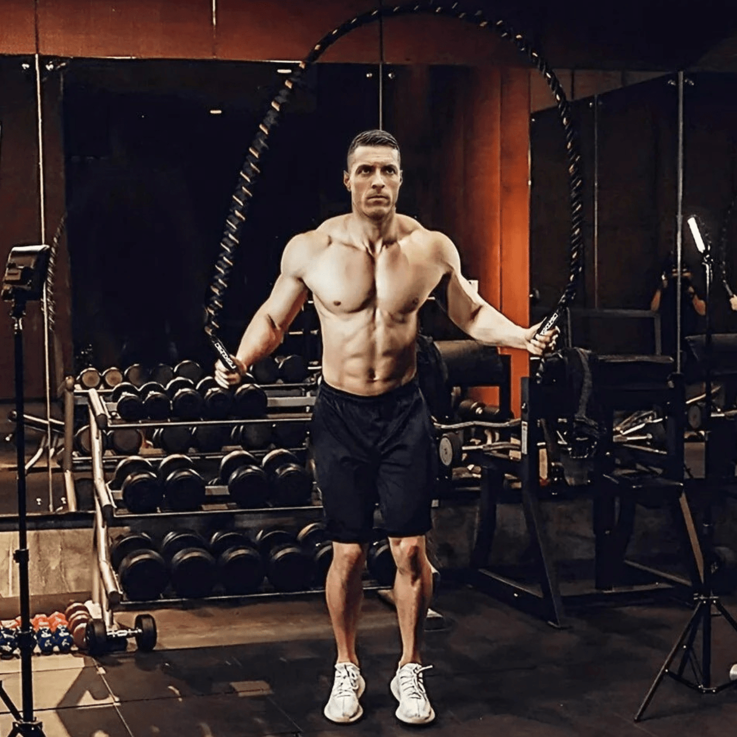corde à sauter lestée cardio fitness perte poids brûle graisse