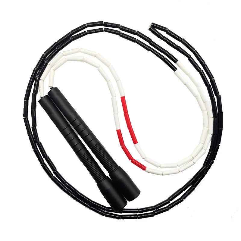 corde à sauter noir rouge
