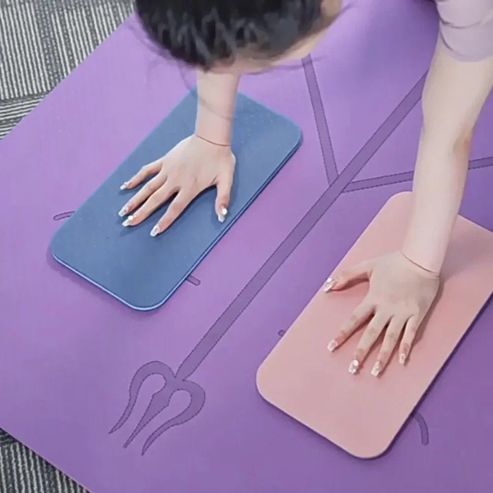 coussin yoga bicolor