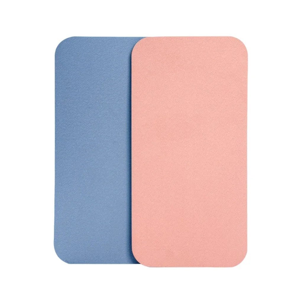 coussin yoga rose bleu
