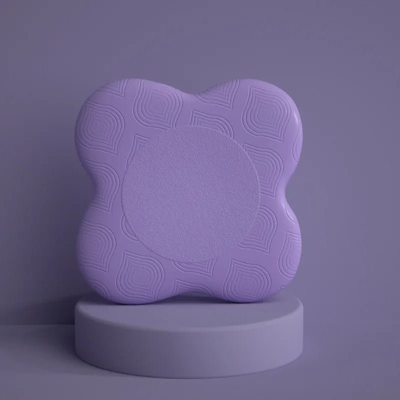 coussin yoga violet