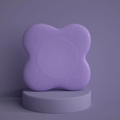 coussin yoga violet