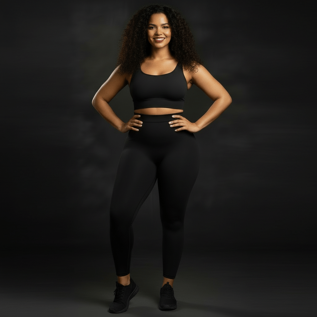 Leggings Amincissants - Ventre Plat &amp; Silhouette Affinée - Positiflow