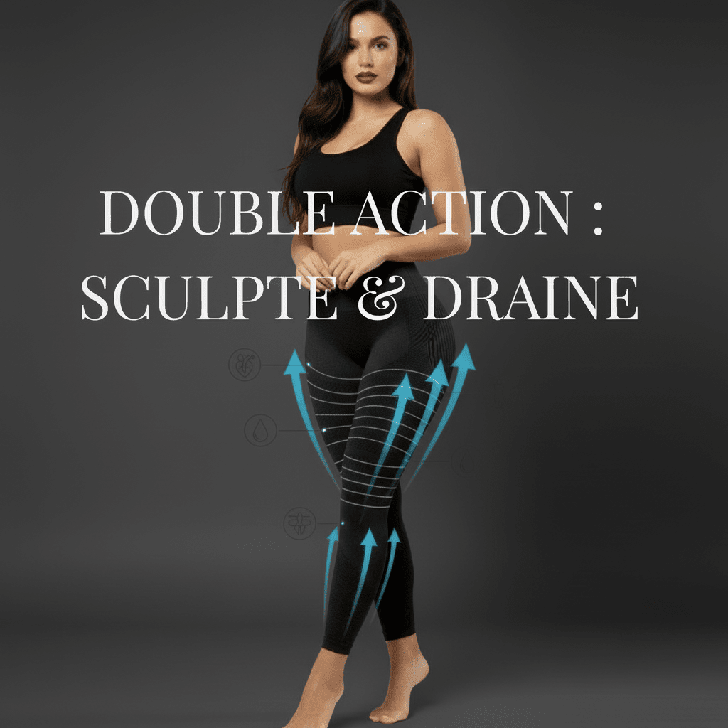 l'effet immediat du legging anti cellulite 