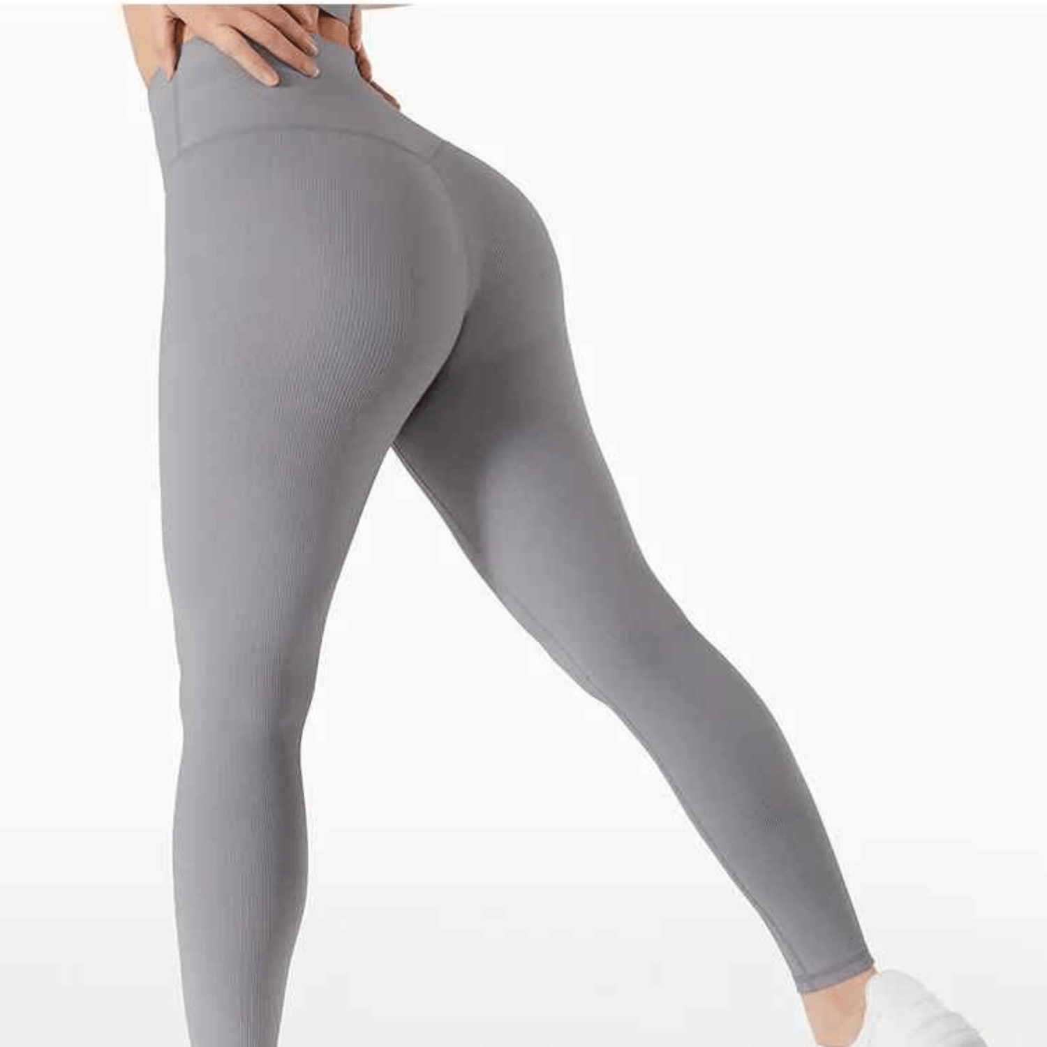 legging blanc femme compression sport récupération taille haute
