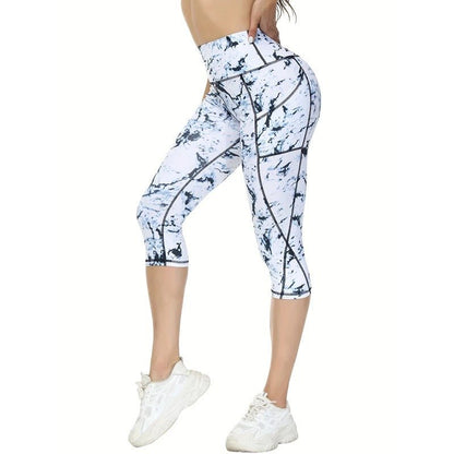 Legging court femme - imprimé - Positiflow