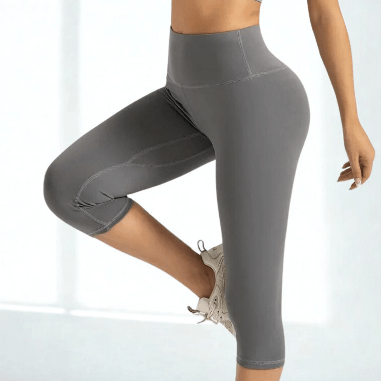 legging court femme tissu ultra doux