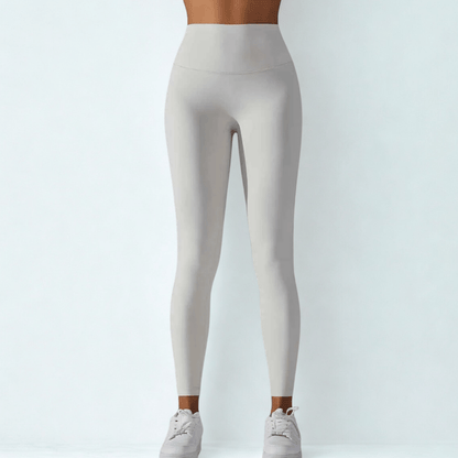 legging effet nu blanc