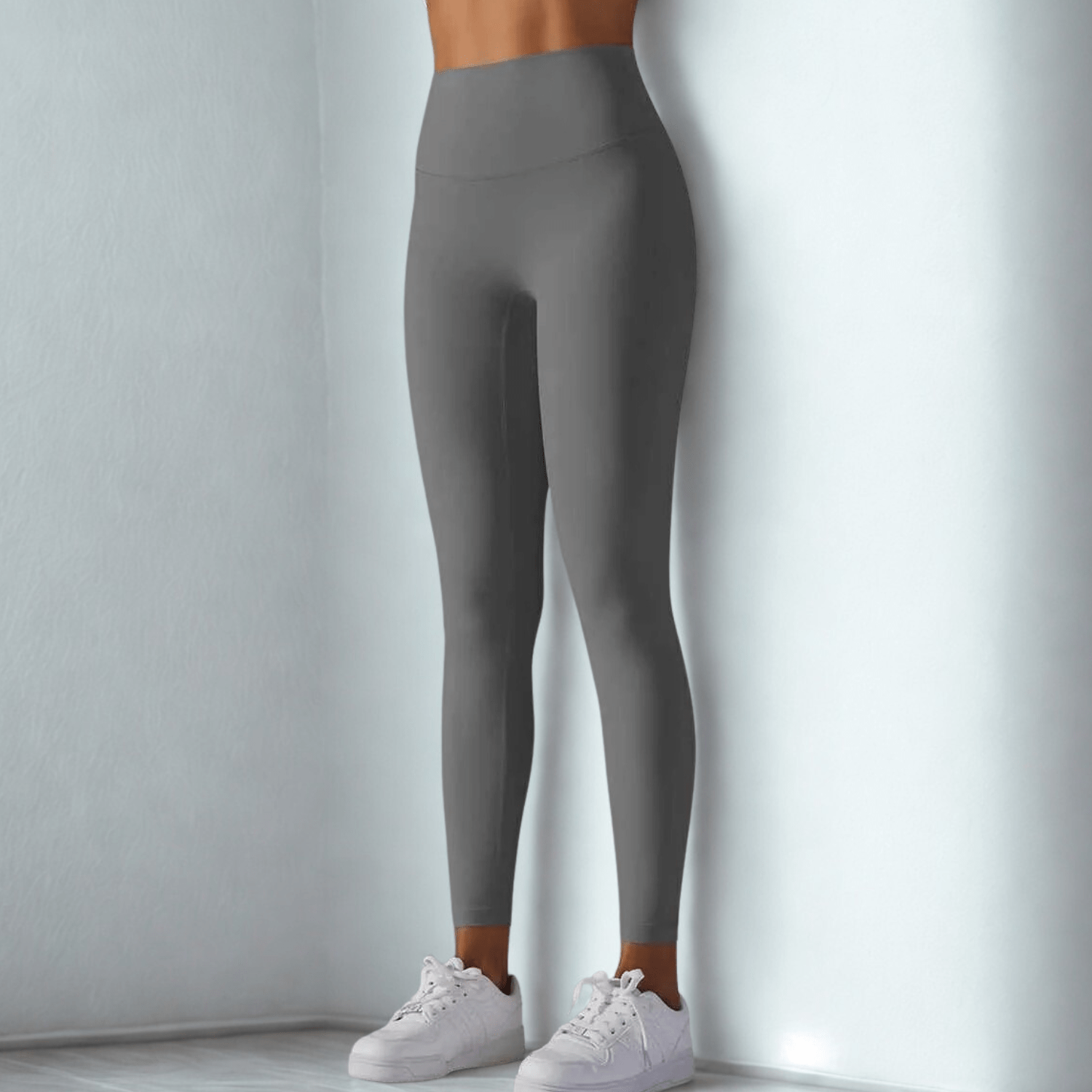 legging effet nu gris
