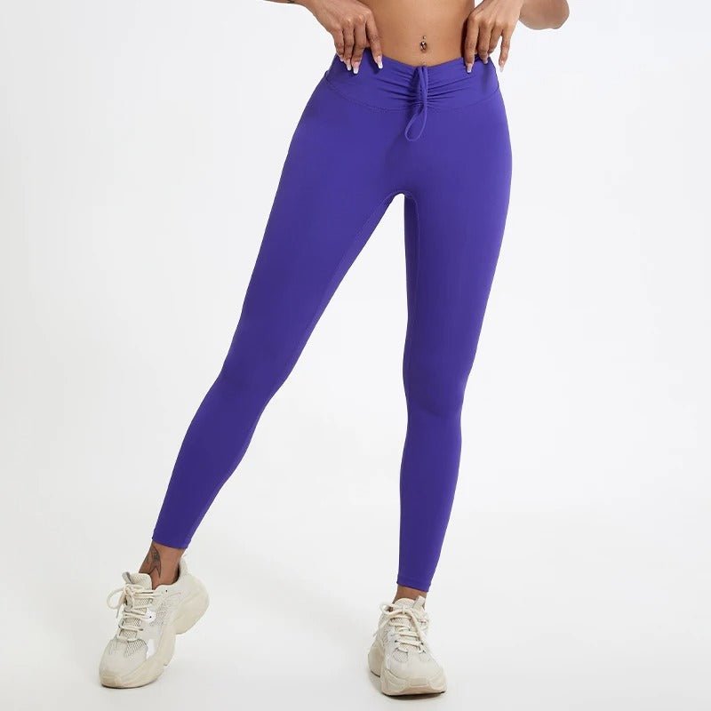 legging femme bleu