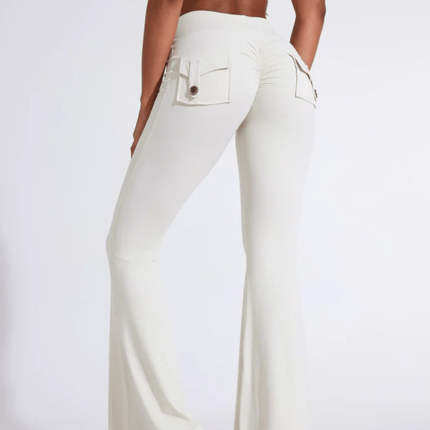 legging femme coupe evase sechage rapide