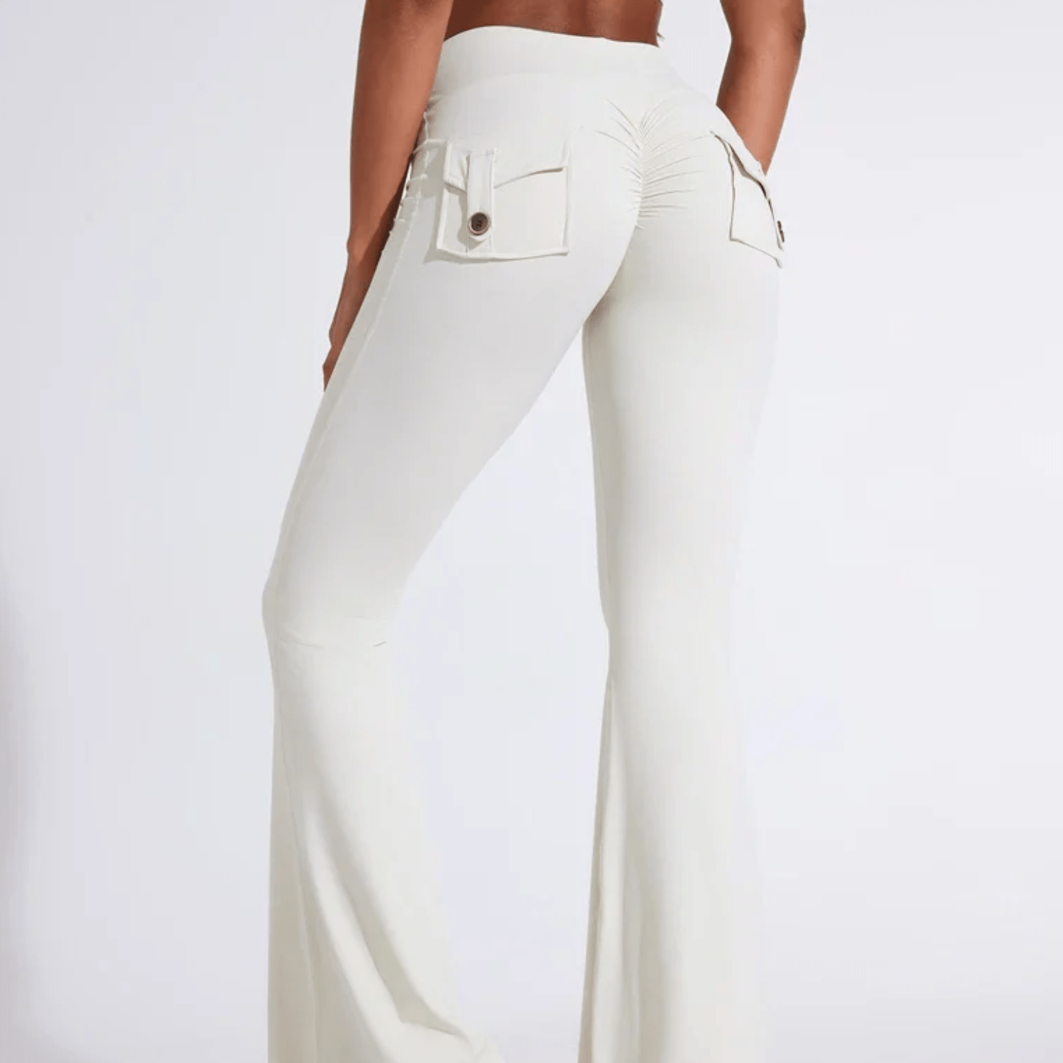 legging femme coupe evase sechage rapide