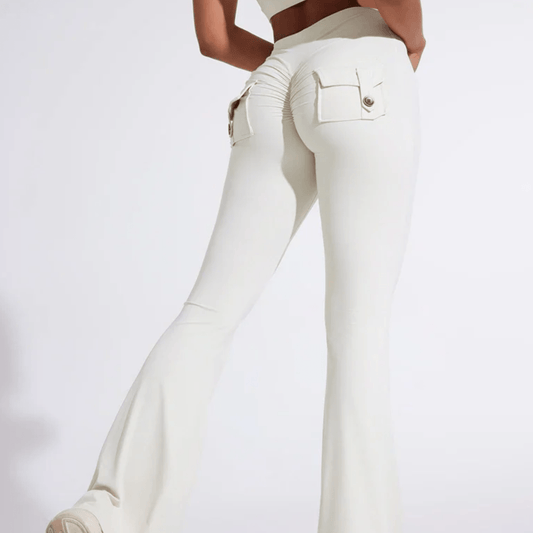 legging femme coupe evasé