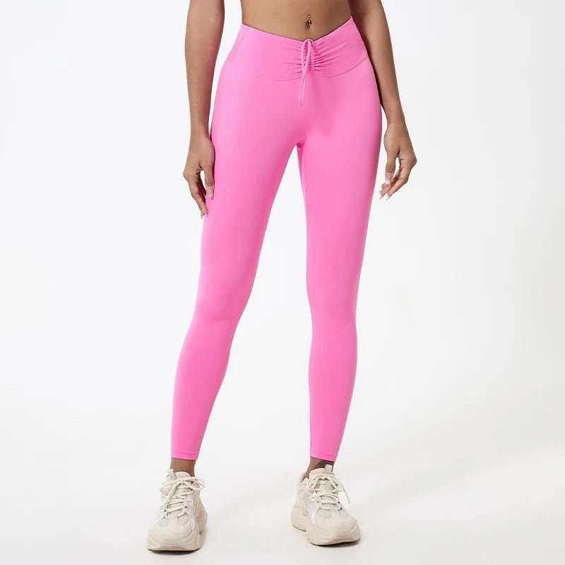 legging femme rose