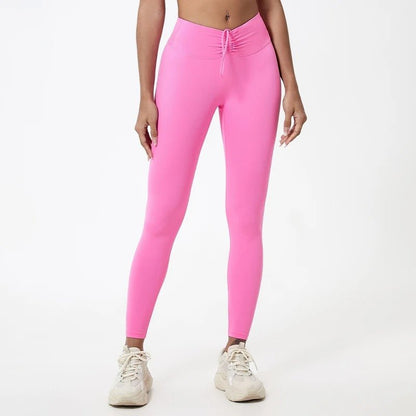 legging femme rose