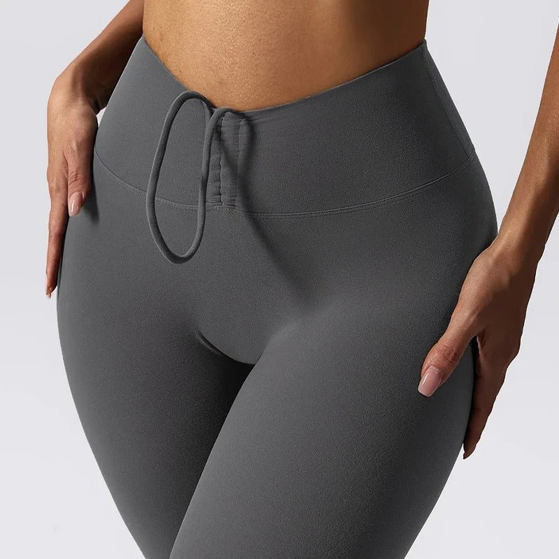 legging femme seconde peau gris 