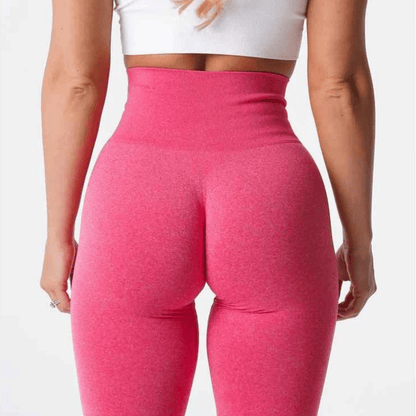 legging femme sport rouge cochenille