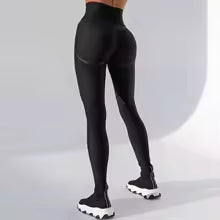 legging noir power femme opacité totale squat-proof certifié