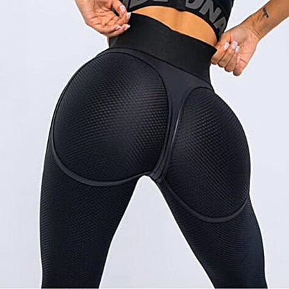 legging noir power femme taille haute compression intelligente performance