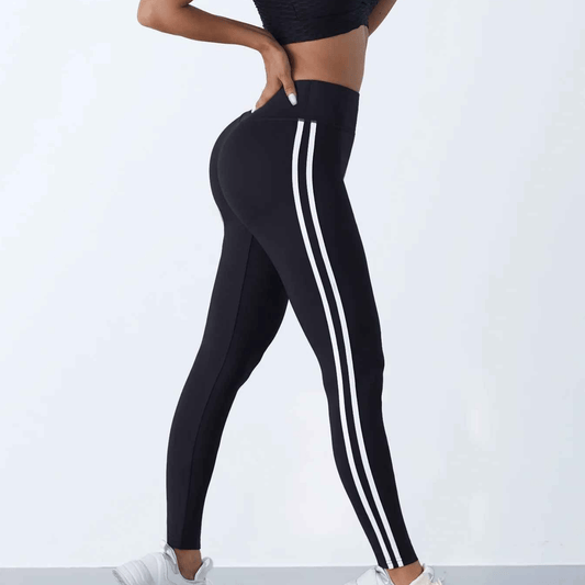 legging rayé femme galbant