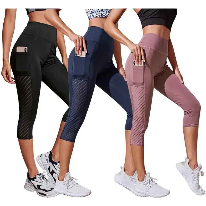 Legging running femme-capri - Positiflow