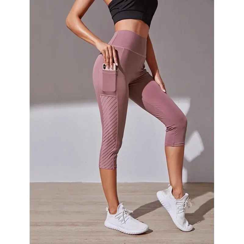 Legging running femme-capri - Positiflow