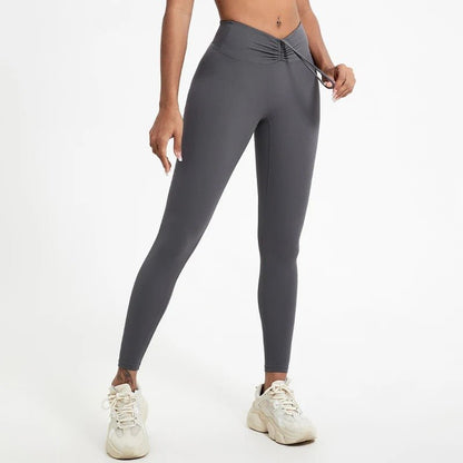 legging taille haute avec cordon