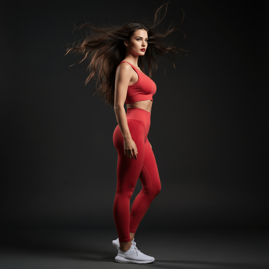 legging contour taille haute mantien et compression parfaite