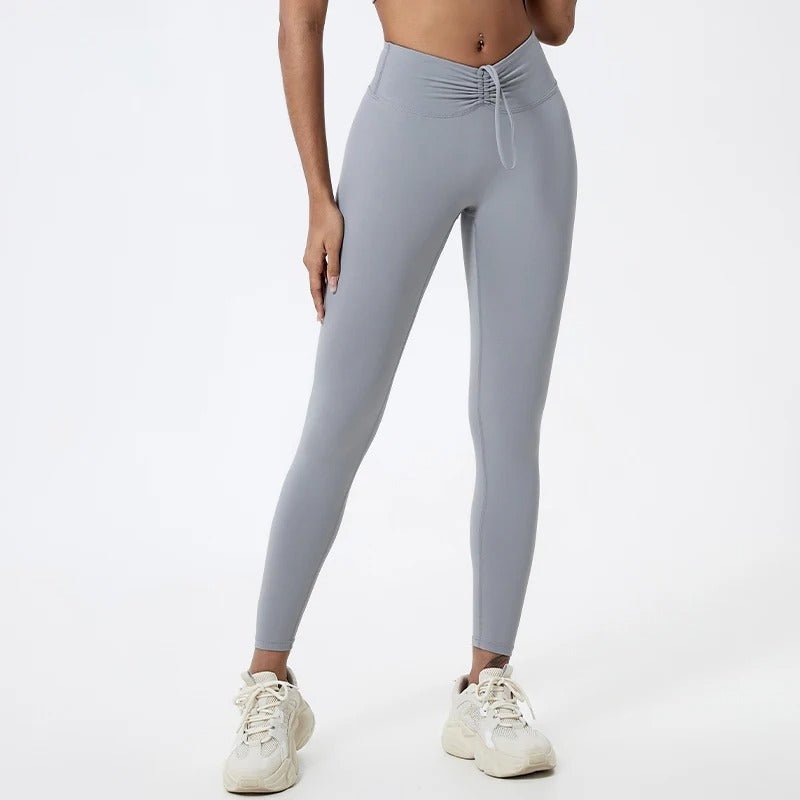 legging femme sport gris