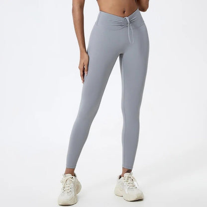legging femme sport gris