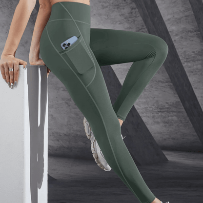 legging-taille-haute-de-course-vert-kaki