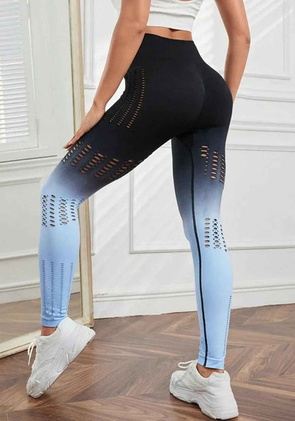 leggings tie dye femme taille haute sculptant œuvre art mouvement