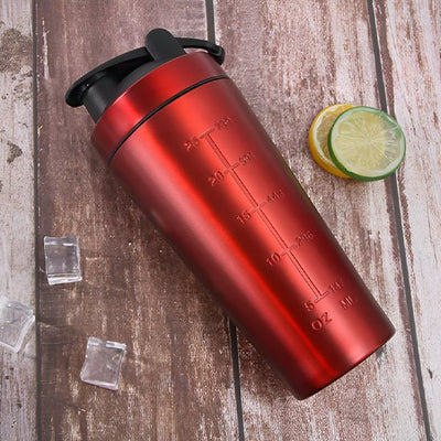 shaker de sport rouge
