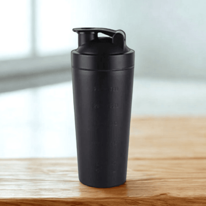 shaker inoxydable musculation sport fitness protéine salle gym