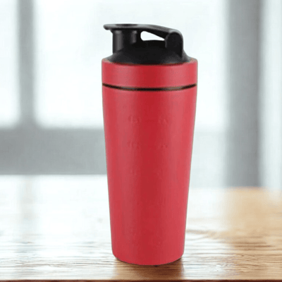 shaker rouge durabilité exceptionnelle acier inoxydable longévité