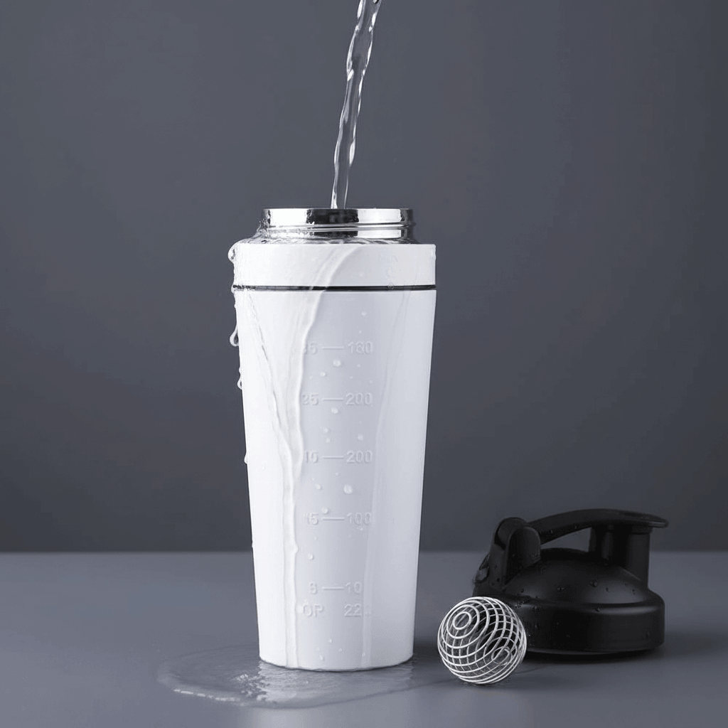shaker inox facilité de nettoyage 