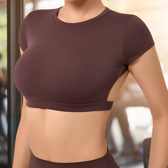 t-shirt femme-dos nu - Positiflow