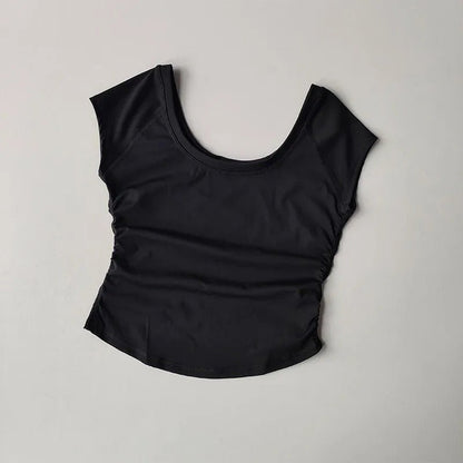 t shirt femme noir-vital - Positiflow