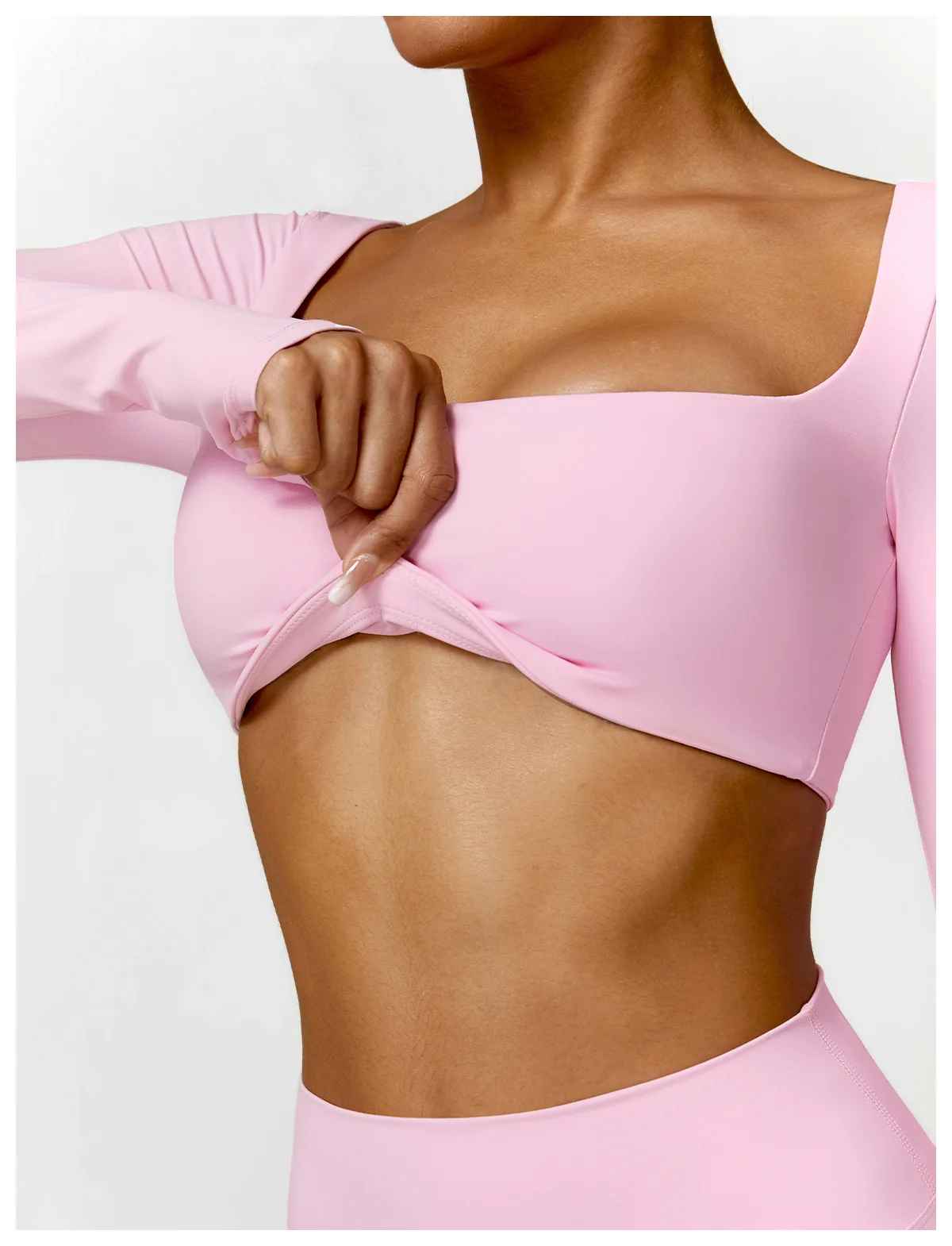 t shirt manches longues-push up - Positiflow
