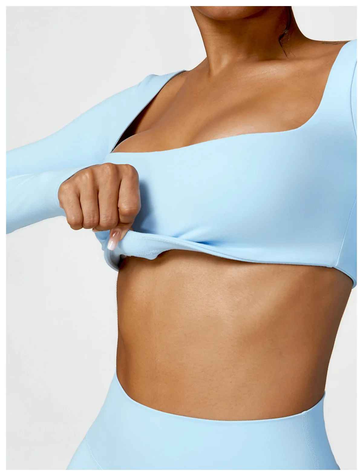 t shirt manches longues-push up - Positiflow